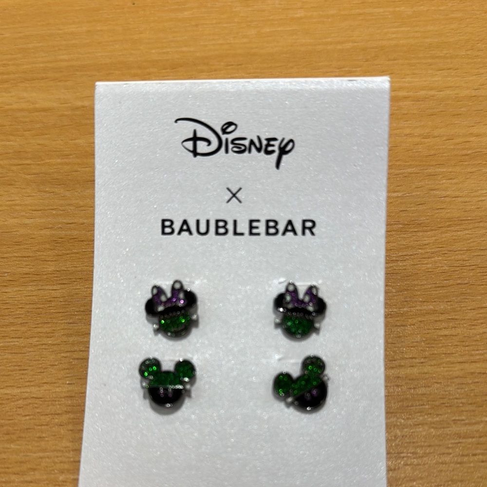 Green and Purple Kids Earrings